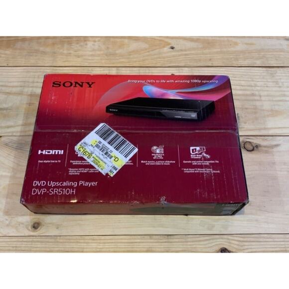 Sony 1080p Upscaling HDMI DVD Player - DVP-SR510H